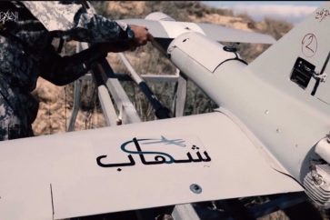 Un drone d'assaut du Hamas. (Photo d'archives)