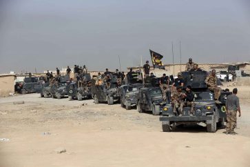 bataille de Mossoul, forces irakiennes