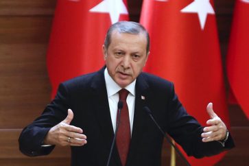 Le président turc, Erdogan