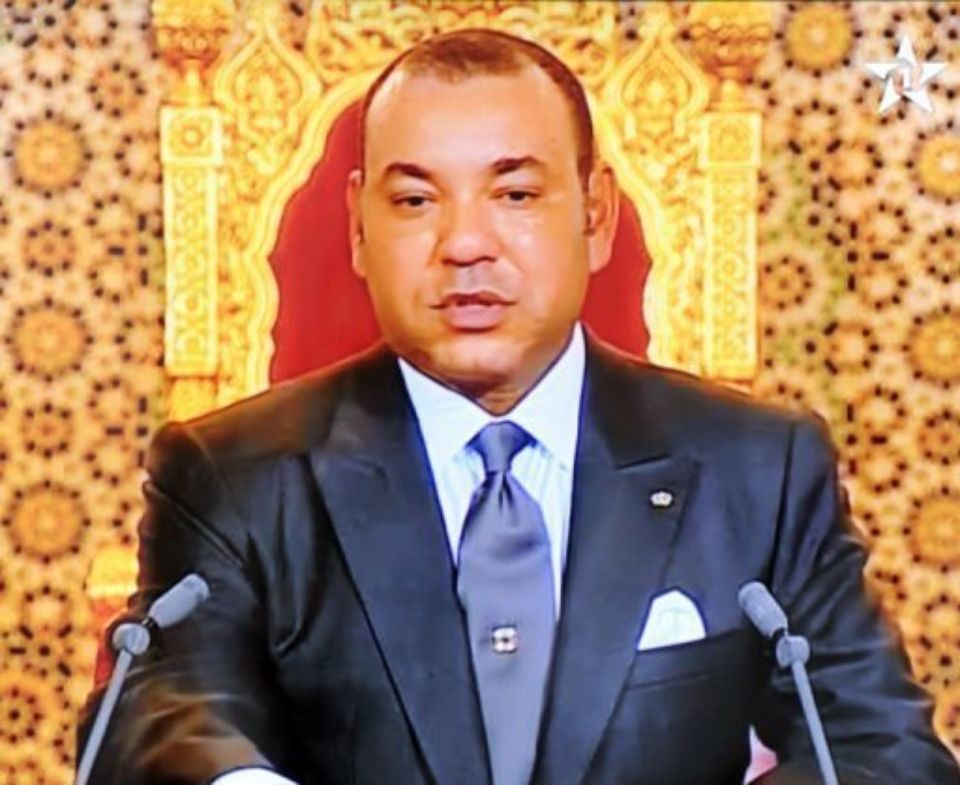 Le roi Mohammad VI, Maroc