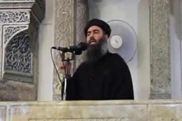 le chef de Daech, Baghdadi