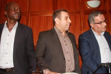 Les deux avocats iraniens accompagnés de leur chauffeur kényan