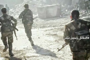 (Photos de Média de guerre de l'armée syrienne)