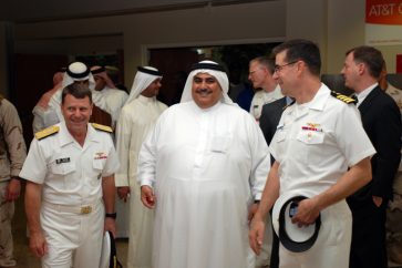 Le ministre bahreïni des Affaires étrangères, cheikh Khaled ben Ahmed Al-Khalifa