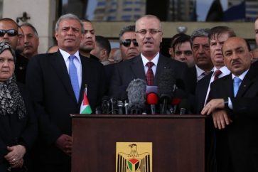 Le Premier ministre palestinien Rami Hamdallah