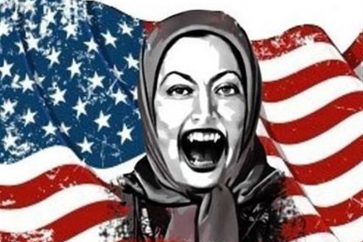 La cheffe du groupe terroriste OMK Maryam Rajavi
