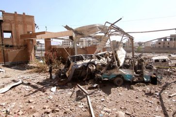 Raid saoudien contre un centre de la police à Sanaa