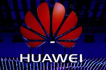 Logo du géant chinoi des télécommunications Huawei
