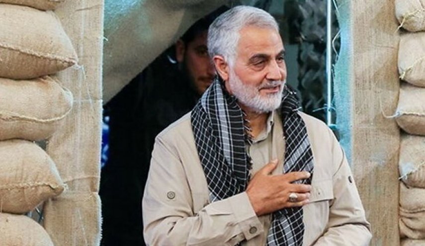 Le martyr Qassem Soleimani, chef de l'axe de la Résistance