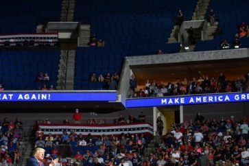 Campagne électorale de Trump à Tulsa, dans l'Oklahoma