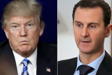 Donald Trump et Bachar Assad
