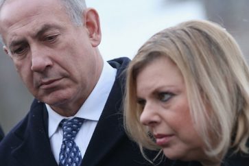 Netanyahu et son épouse Sara