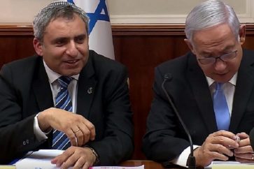 Zeev Elkin et Benjamin Netanyahu