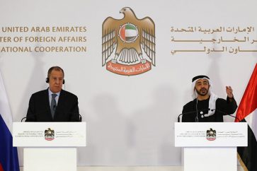 Sergueï Lavrov et Abdallah ben Zayed