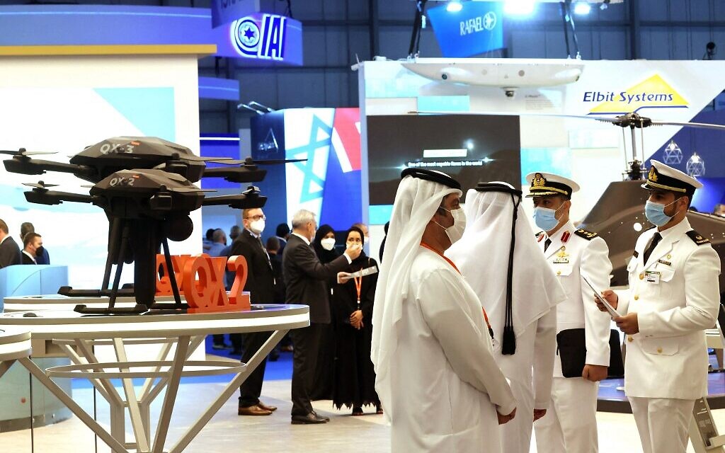 Salon de l’industrie militaire aux Emirats