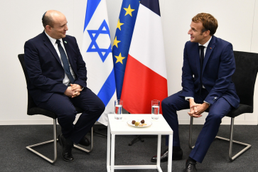 Macron et Bennett ont évoqué ont aussi évoqué la question du programme nucléaire iranien et des dossiers bilatéraux