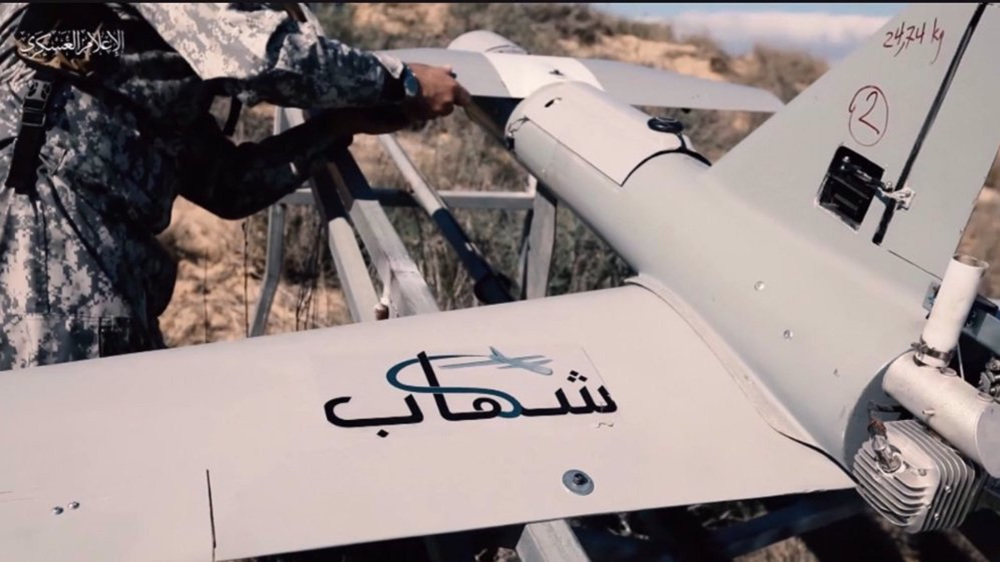 Un drone d'assaut du Hamas. (Photo d'archives)
