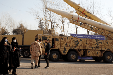 Des missiles iraniens à Téhéran