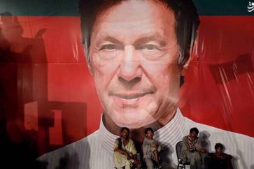 Un portrait d'Imran Khan