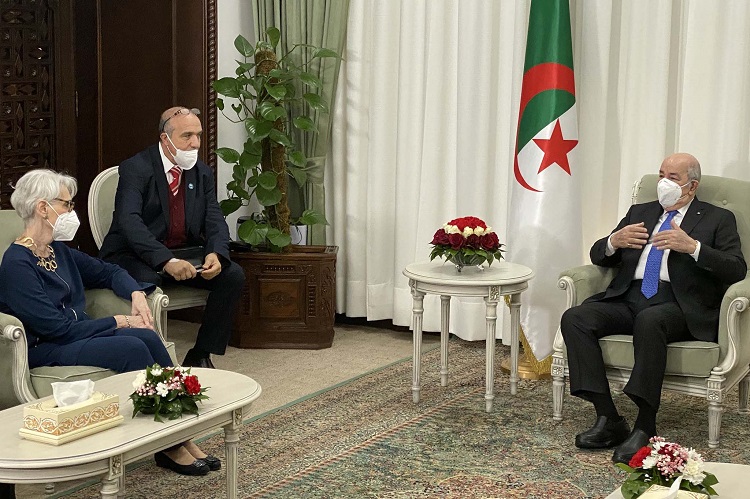 La secrétaire d’État adjointe américaine Wendy Sherman a tenté de convaincre le président algérien Abdelmajid Tebboune de compenser le gaz russe par la réouverture du gazoduc Maghreb-Europe