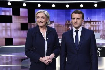 Macron et Le Pen sont les favoris des sondages.