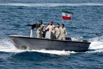 Des soldats de la marine iranienne