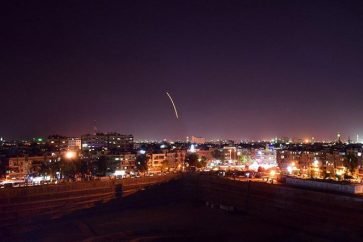 La DCA syrienne a  intercepté des missiles hostiles dans la région sud.