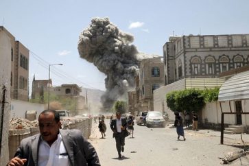 Des bombardements saoudiens contre le Yémen (Archives)