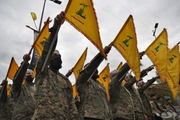 Des combattants du Hezbollah