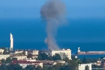 Le drone a été abattu juste au-dessus de l'état-major de la Flotte,à Sebastopol.