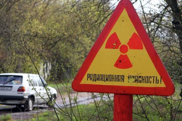 La zone d’exclusion autour la centrale nucléaire de Tchernobyl.