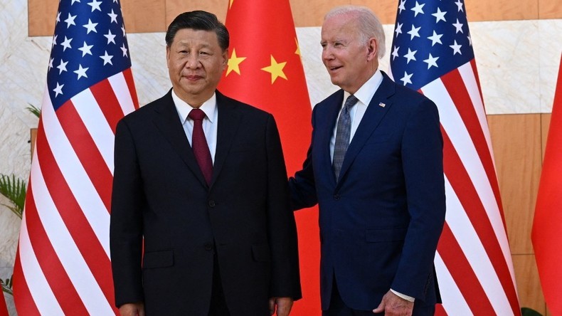 Xi Jinping et Joe Biden à Bali le 14 novembre.