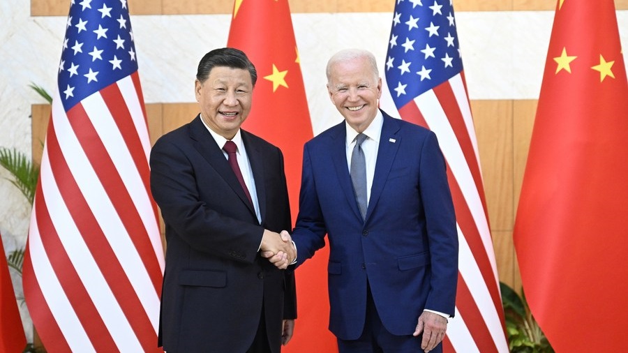 Xi Jinping et Joe Biden (Archives)