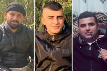 Trois nouveaux palestiniens sont tombés en martyre, ce jeudi, suite à un assaut israélien contre Jénine, le 8 décembre 2022.
