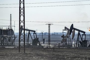 Puits de pétrole dans la province d'Hassaké, dans le nord-est de la Syrie (image d'illustration).