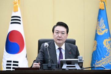 Le président sud-coréen Yoon Suk-yeol.