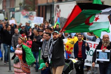 Manifestation pro-palestinienne en Algérie (Image d'illustration)