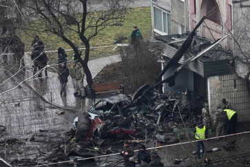 Le crash de l'hélicoptère ukrainien a fait au moins 14 morts.