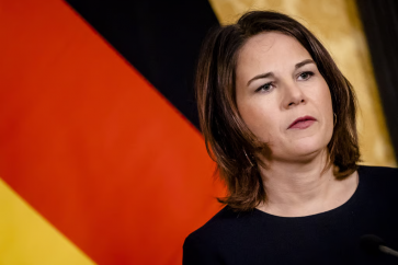 La ministre allemande des Affaires étrangères, Annalena Baerbock.