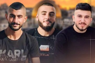 3 jeunes palestiniens sont tombés en martyre le samedi 14 janvier 2023.