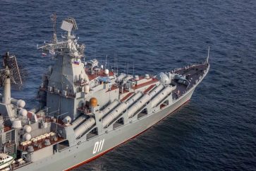 L'exercice naval "Ceinture de sécurité maritime 2022", entre les marines iranienne, chinoise et russe, le vendredi 21 janvier 2022. ©Defa Press