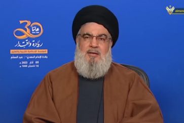Sayed Hassan Nasrallah, le 9 mars 2023.