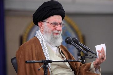 L'Ayatollah Sayed Ali Khamenei, le 17 mai 2023. ©khamenei.ir
