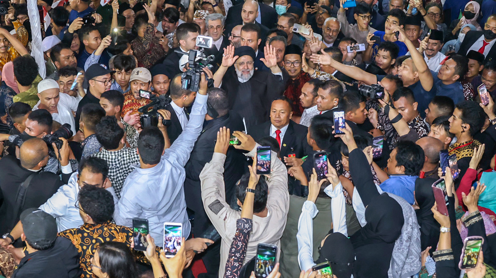 L'accueil enthousiaste des Indonésiens à Ebrahim Raïssi lors de sa récente visite en Indonésie. ©President.ir