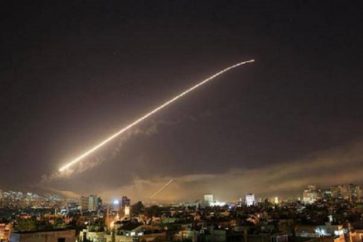 Agression israélienne contre les environs de Damas (illustration)