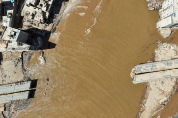 La région de Derna, à l’est de la Libye a été la plus touchée par la tempête Daniel.