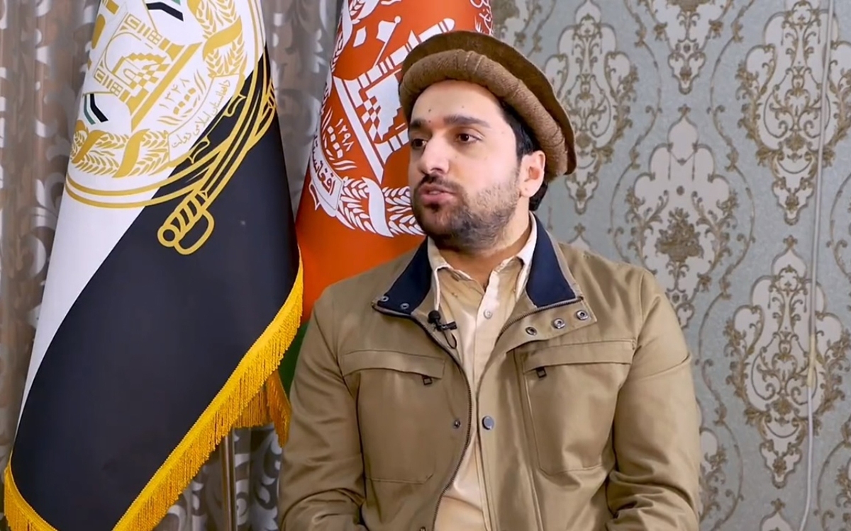 Le chef des rebelles en Afghanistan, Ahmed Masoud