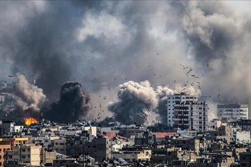 Bombardements israéliens contre Gaza (illustration)