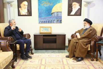 Entretien entre Sayed Nasrallah et Ziad Nakhaleh