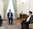 Réunion entre le président iranien, Ebrahim Raïssi (D), et le chef du bureau politique du Hamas, Ismaïl Haniyeh, Téhéran, le 27 mars. © President.ir